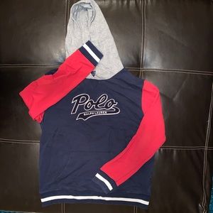 Big boys polo sweatshirt